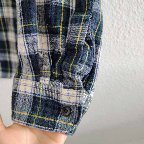 L.L.Bean Traditional Fit Plaid Flannel Button Down Shirt Men’s XL 100% Cotton - Picture 8 of 15